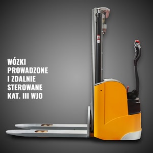 Wózki prowadzone i zdalne sterowanie KAT. III WJO