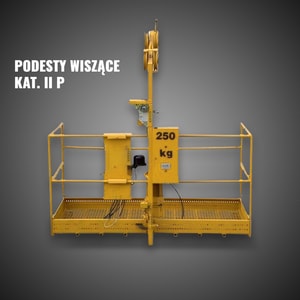 Podesty wiszące KAT. II P